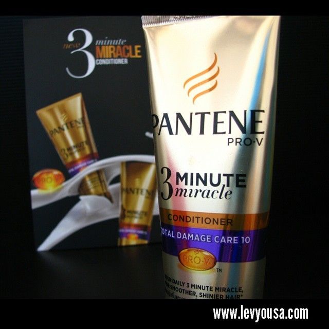 Pantene 3 Minute Miracle Conditioner Review LEVYousa